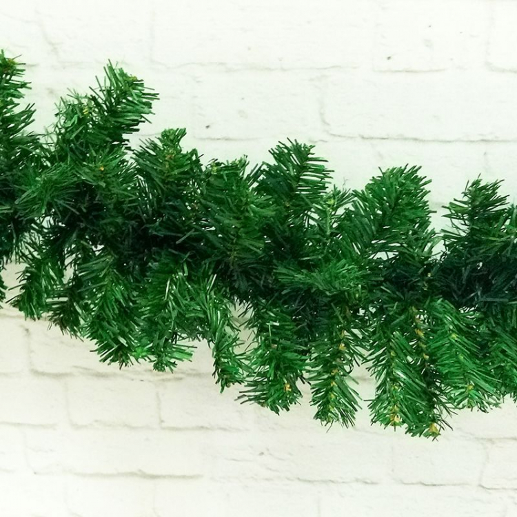 Гирлянда хвойная Зеленая
