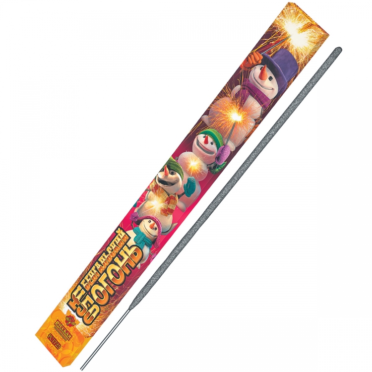 Бенгальская свеча "Бенгальский огонь" 180 сек