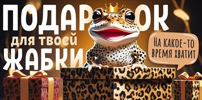Конверт для денег «Подарок для твоей жабки»