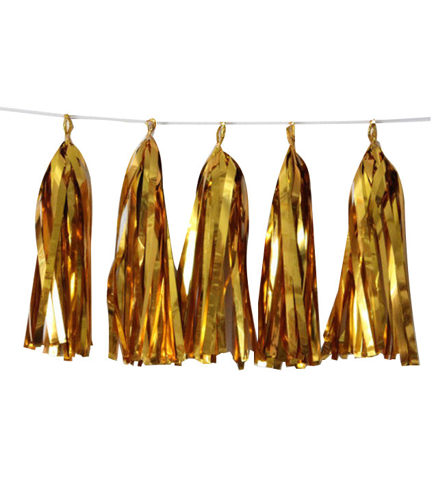 Гирлянда Тассел, Золото