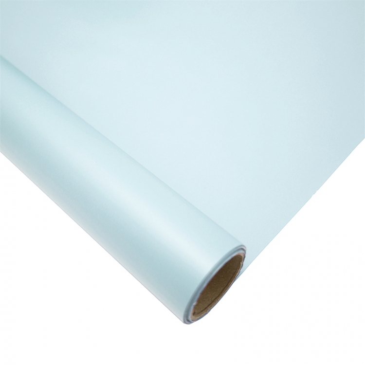 Пленка для цветов матовая Голубой нюд